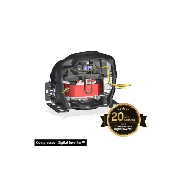 Réfrigérateur combiné RB38C600DSA