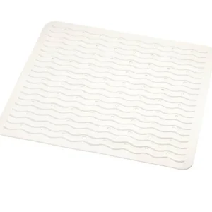 RIDDER Tapis de douche antiderapant Playa 54 x 54 cm Blanc 68401
