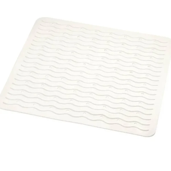 RIDDER Tapis de douche antiderapant Playa 54 x 54 cm Blanc 68401