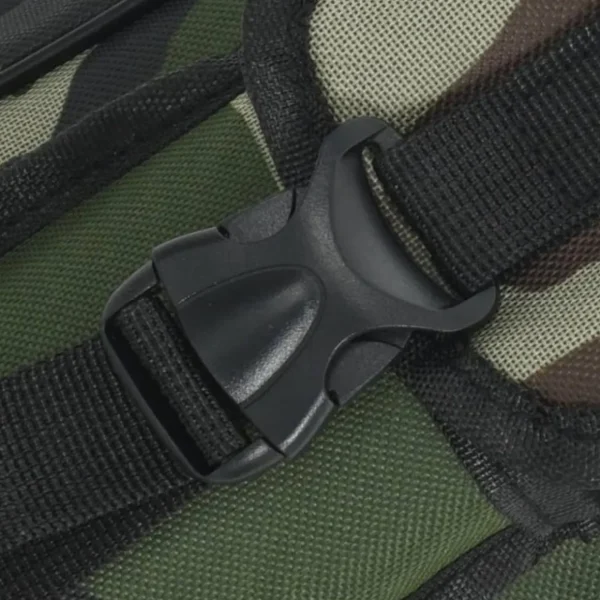 Sac de canne à pêche vert camouflage 150 cm tissu oxford