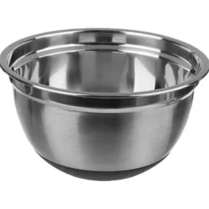 Saladier en Inox Antidérapant 17cm Argent