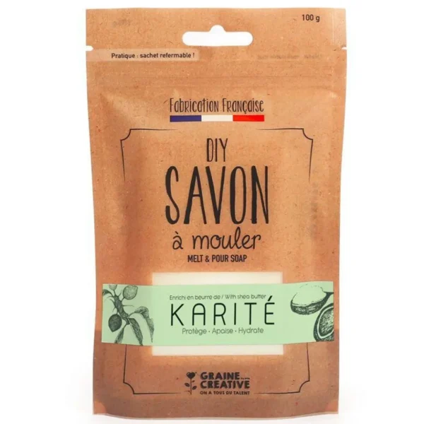 Savon à mouler DIY - beurre de karité 100 g