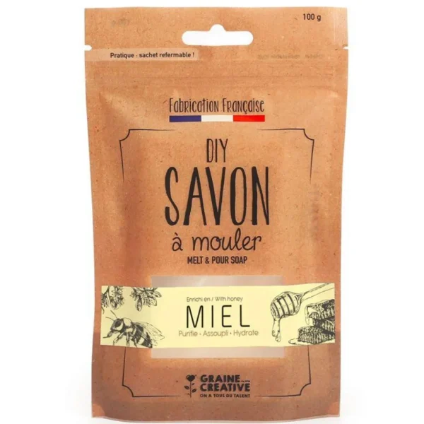 Savon à mouler DIY - miel 100 g
