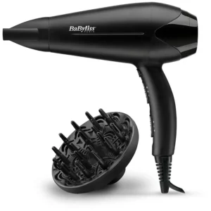 Sèche cheveux avec diffuseur D563DE - Noir