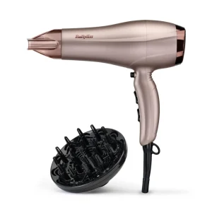 Sèche cheveux ionique avec diffuseur SMOOTH DRY 5790PE - Rose