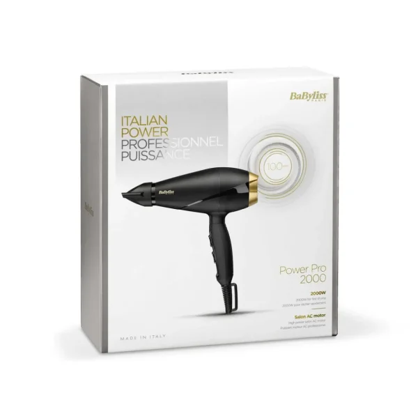 Sèche cheveux professionnel AC 6704E - Noir