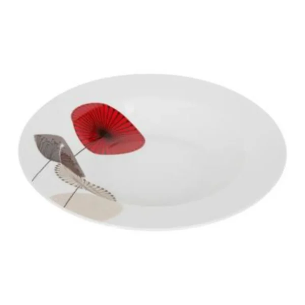 Service de Table 18 Pièces Osara 27cm Blanc