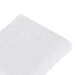 Serviette invité unie en coton 500g