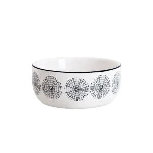 Set apéritif 6 coupelles en porcelaine et plateau bois