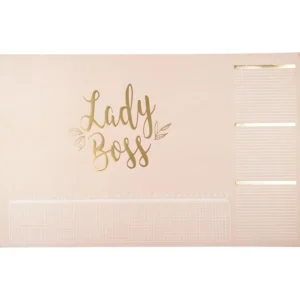 Sous Main en Papier Lady Boss 50cm Rose