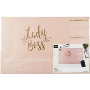 Sous Main en Papier Lady Boss 50cm Rose