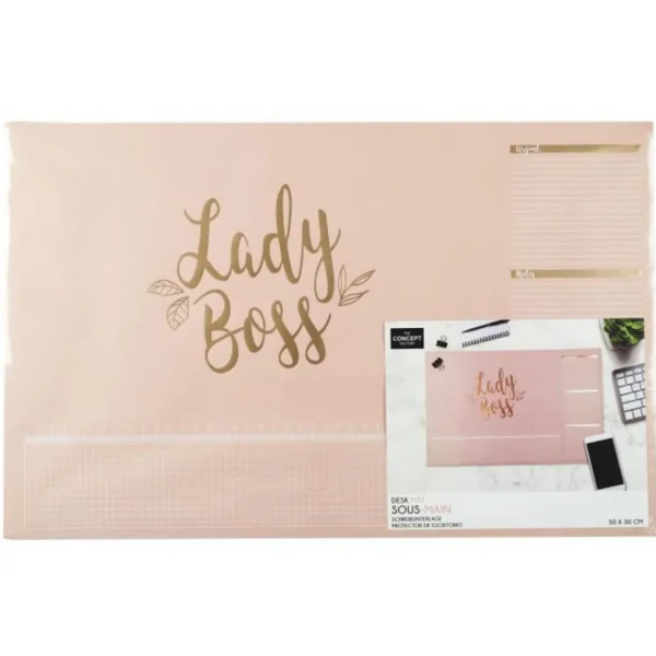 Sous Main en Papier Lady Boss 50cm Rose