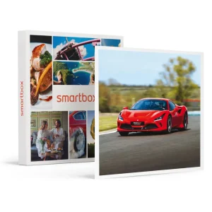 Stage de pilotage : 2 tours sur le circuit de Lohéac en Ferrari F8 - Coffret Cadeau Sport & Aventure