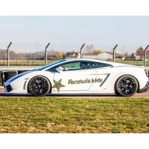 Stage pilotage enfant : 3 tours de circuit au volant d'une Lamborghini Gallardo - Coffret Cadeau Sport & Aventure