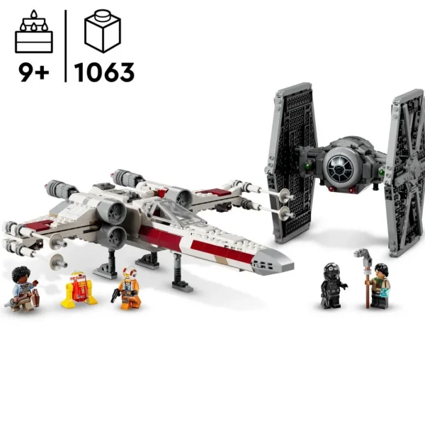 Star Wars 75393 - Tie Fighter et X-Wing à combiner