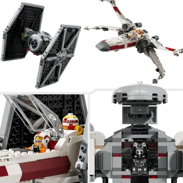 Star Wars 75393 - Tie Fighter et X-Wing à combiner