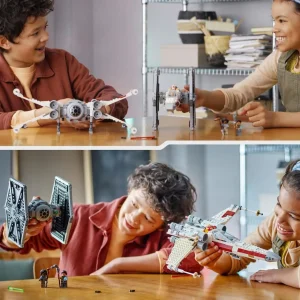 Star Wars 75393 - Tie Fighter et X-Wing à combiner