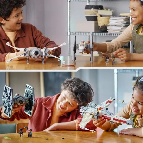Star Wars 75393 - Tie Fighter et X-Wing à combiner