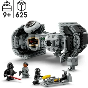 Star Wars 75347 Le Bombardier TIE, Kit de Maquette à Construire, Vaisseau avec Figurine de Droïde Gonk et Minifigurine Dark Vador