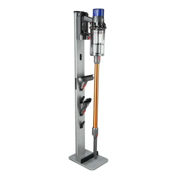 Support de rangement pour aspirateur sans fil - argent