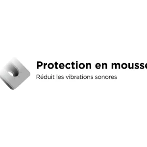Support mural TV FIXE GS S400 - TV 40-82p