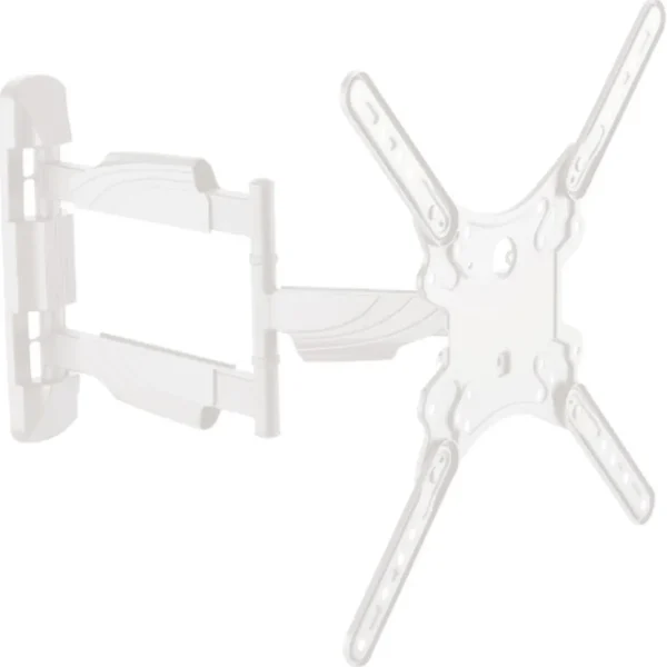 Support TV Q1457 2 Bras L - Blanc