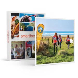 Surf en famille : leçon d'1h30 pour 2 adultes et 1 enfant dans la baie d'Audierne - Coffret Cadeau Sport & Aventure