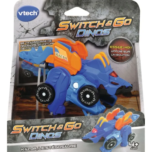 Switch & Go Dinos - Véhicule interactif transformable en dinosaure