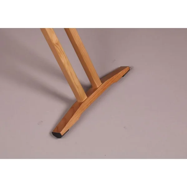 Table à repasser en bois NUBAR 130x47 H92cm housse 100% cotton avec repose fer et repose centrale vapeur