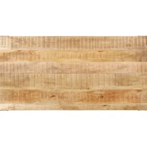 Table a manger 140x70x76 cm Bois de manguier brut massif