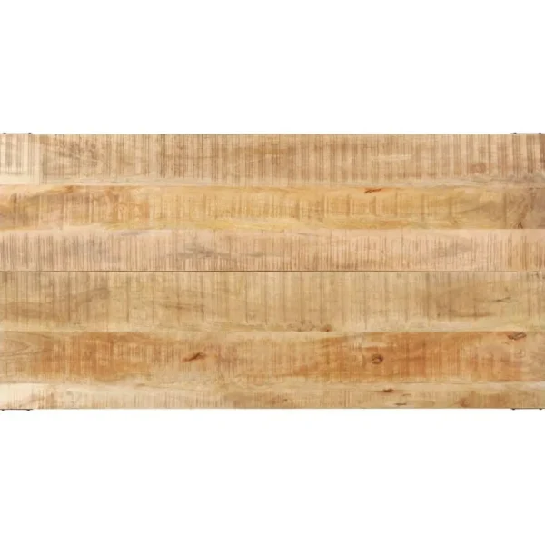 Table a manger 140x70x76 cm Bois de manguier brut massif
