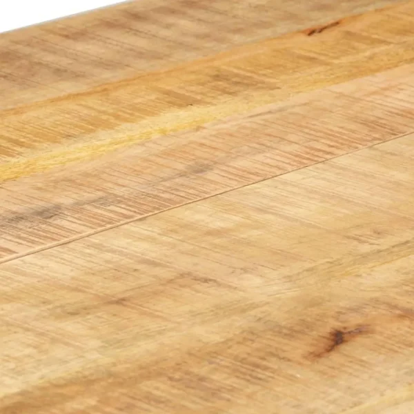 Table a manger 140x70x76 cm Bois de manguier brut massif