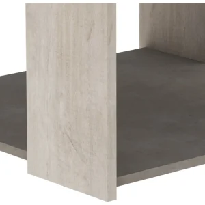 Table basse carrée avec niche ouverte L80cm CANNES