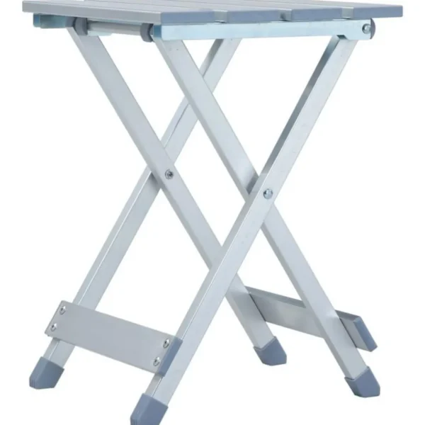 Tabouret de camping Aluminium 28x26x39 cm