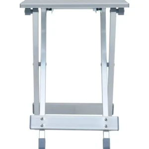Tabouret de camping Aluminium 28x26x39 cm