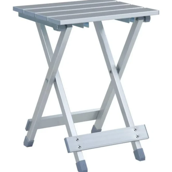 Tabouret de camping Aluminium 28x26x39 cm