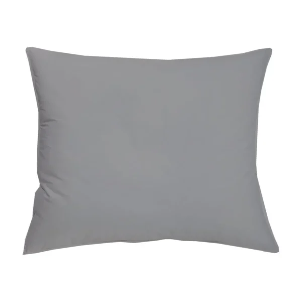 Taie d oreiller unie en polycoton - collection permanente