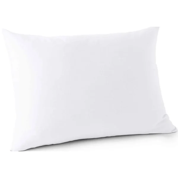 Taie d oreiller unie en polycoton - collection permanente