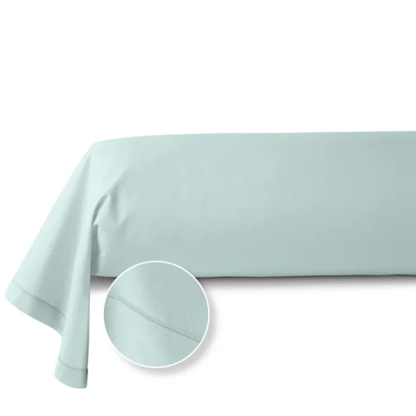 Taie de traversin unie en coton 57 fils - collection permanente