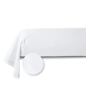 Taie de traversin unie en coton 57 fils - collection permanente
