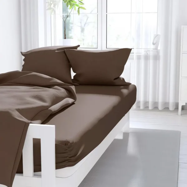 Taie d'oreiller uni ZZZ en polycoton