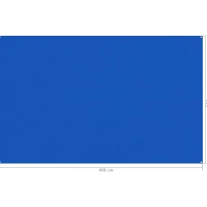 Tapis de tente 250x400 cm Bleu