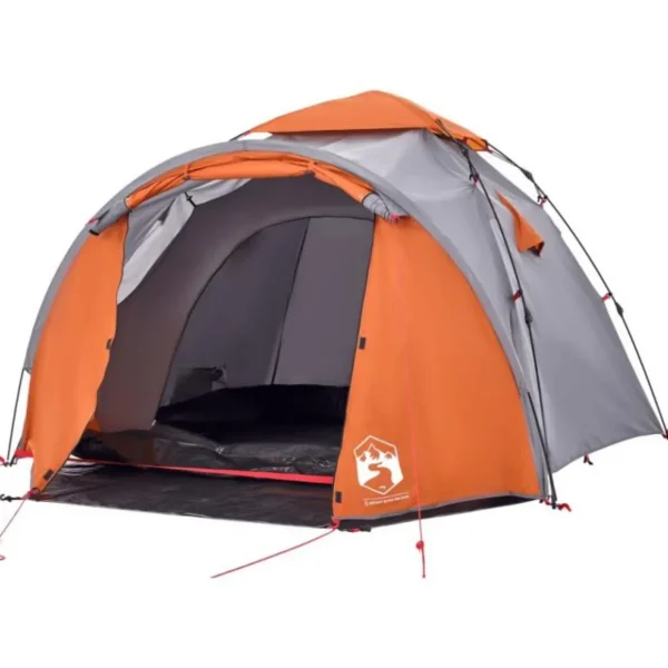 Tente de camping à dôme 3 personnes libération rapide