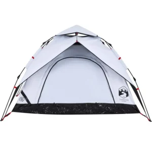Tente de camping à dôme 3 personnes libération rapide