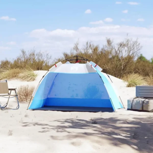 Tente de plage 2 personnes libération rapide imperméable