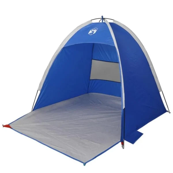 Tente de plage 3 personnes bleu azuré imperméable
