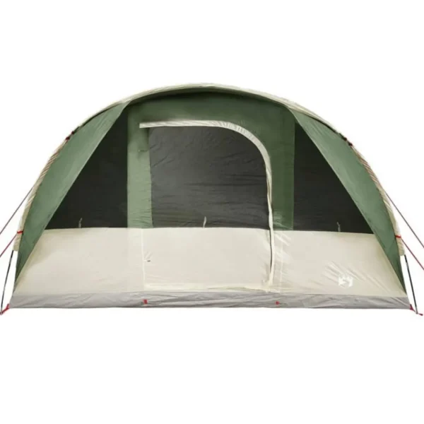 Tente familiale tunnel 7 personnes vert imperméable