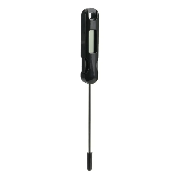Thermomètre de cuisine digital noir et rouge