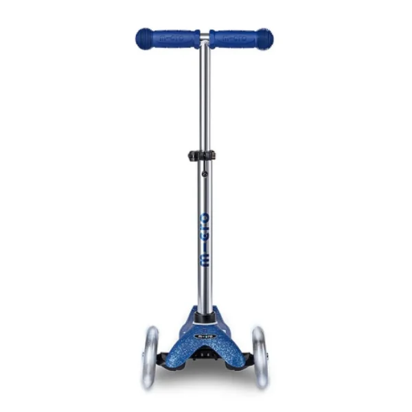 Trottinette Mobility à trois roues Bleu Glitter LED MMD219
