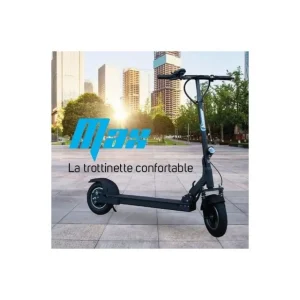 Trottinette electrique avec alarme 10 Pouces - BEEPER - MAX FX10-G2-8 - 500W - 48V - 8Ah